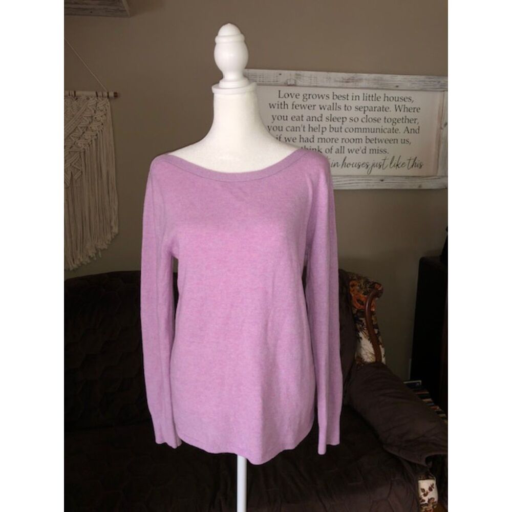 Banana Republic Coquette Tie Back Sweater w/fine Italian Yarn